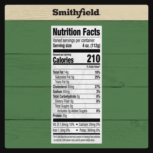 Smithfield All Natural Boneless Pork Shoulder Butt Roast, 2.4 - 5.0 lb thumbnail 3