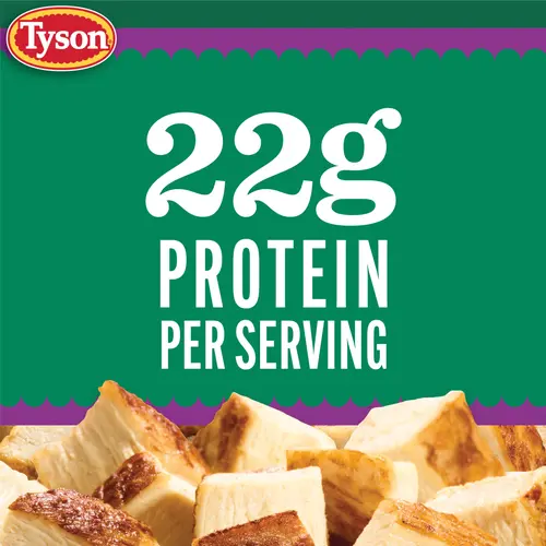 Tyson Oven Roasted Diced Chicken Breast, 22 oz (Frozen, Fully Cooked) thumbnail 3