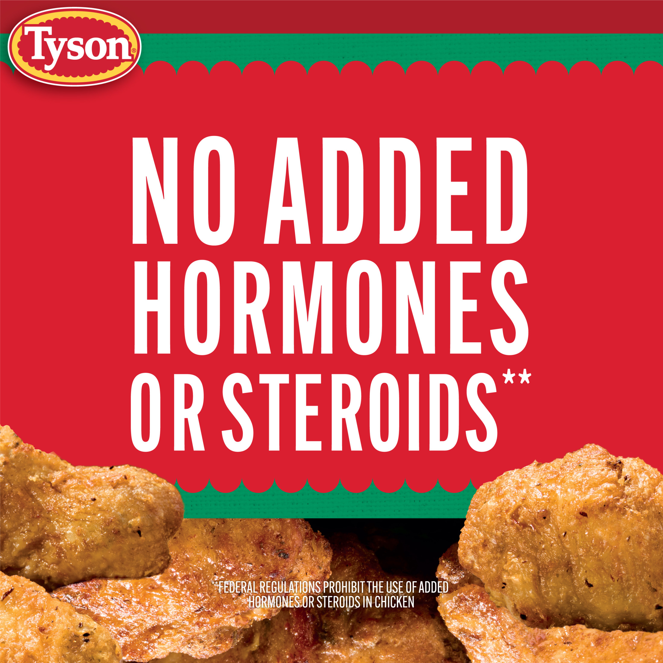 Tyson Garlic Parmesan Crispy Wings, 16 oz (Frozen, Fully Cooked) thumbnail 3