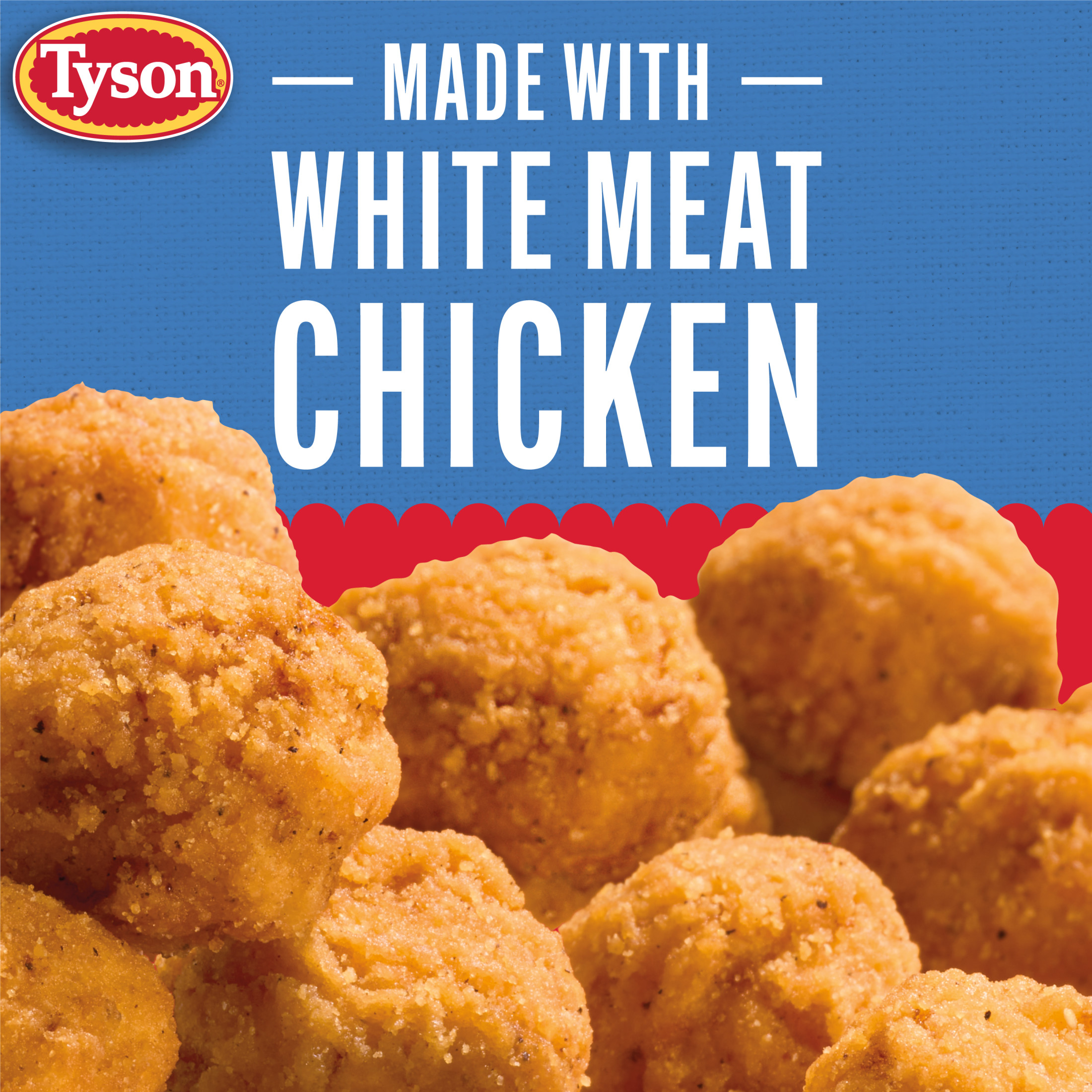 Tyson Popcorn Chicken, 25 oz (Frozen, Fully Cooked) thumbnail 2