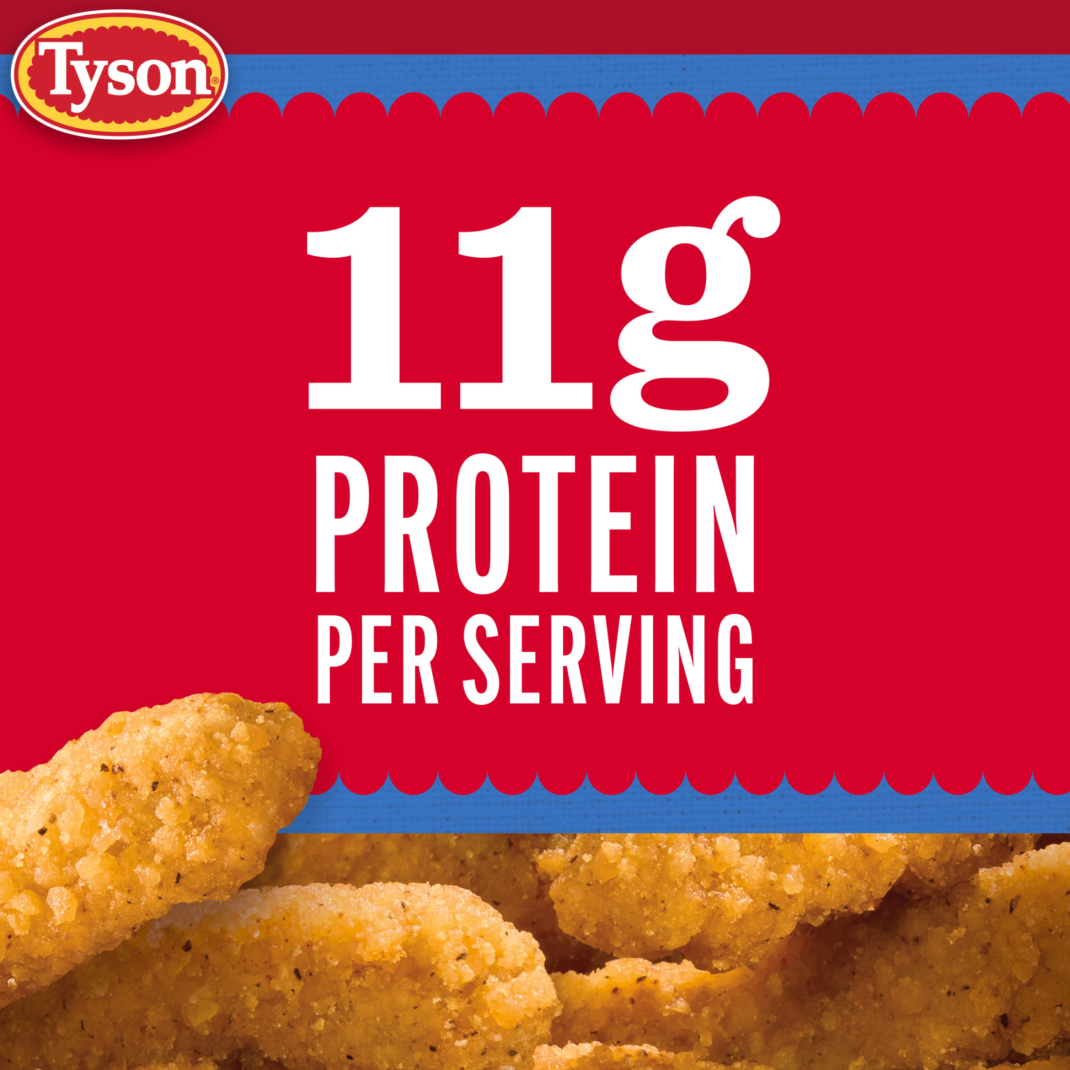 Tyson Any'tizers White Meat Crispy Chicken Fries, 26.5 oz (Frozen, Fully Cooked) thumbnail 3