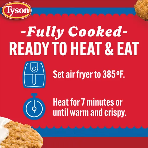 Tyson Country Fried Steaks with Gravy Mix, 22.75 oz (Frozen) thumbnail 4