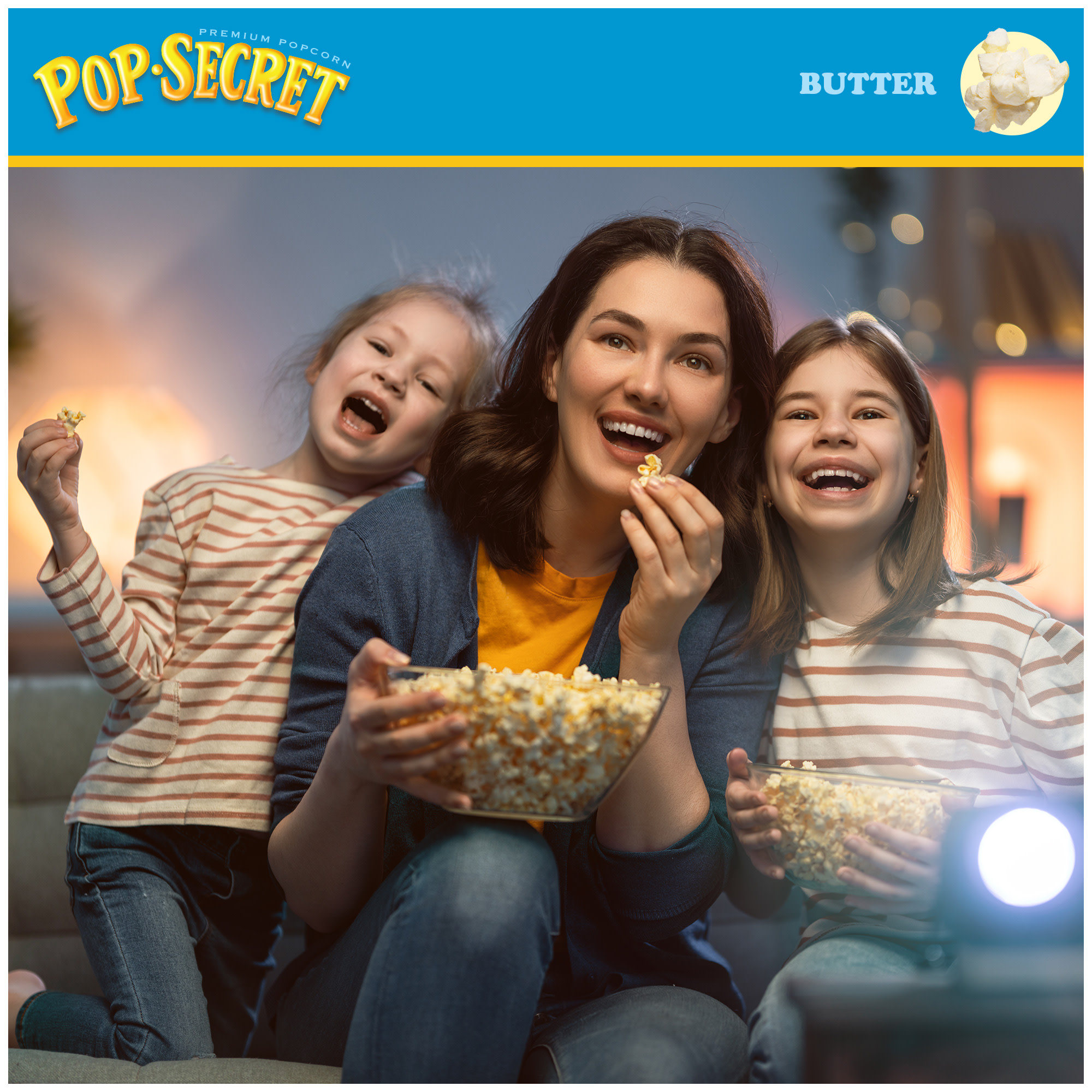 Pop Secret Microwave Popcorn, Butter Flavor, 3.2 oz Sharing Bags, 12 Ct thumbnail 4