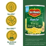 Del Monte Fresh Cut Golden Sweet Whole Kernel Corn, Canned Vegetables, 15.25 oz Can thumbnail 2