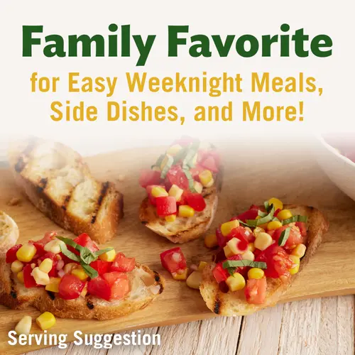 Del Monte Southwest Whole Kernel Corn with Peppers, Canned Vegetables, 15.25 oz Can thumbnail 4