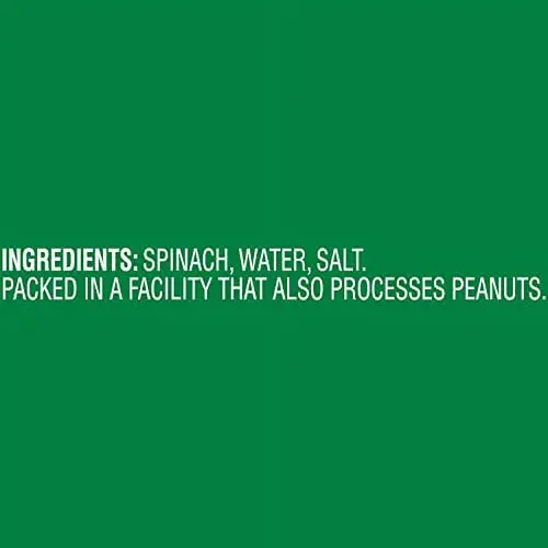Del Monte Ez Open Fresh Cut Leaf Spinach, 13.5 oz - Case of 12 thumbnail 2