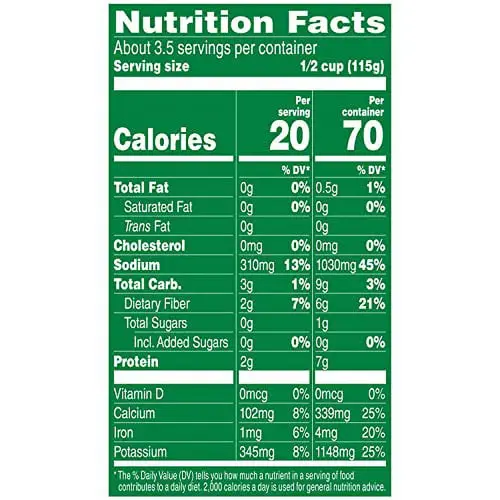 Del Monte Ez Open Fresh Cut Leaf Spinach, 13.5 oz - Case of 12 thumbnail 3