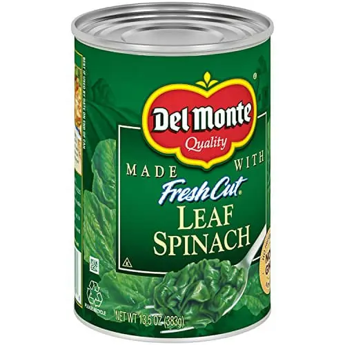 Del Monte Ez Open Fresh Cut Leaf Spinach, 13.5 oz - Case of 12 thumbnail 4
