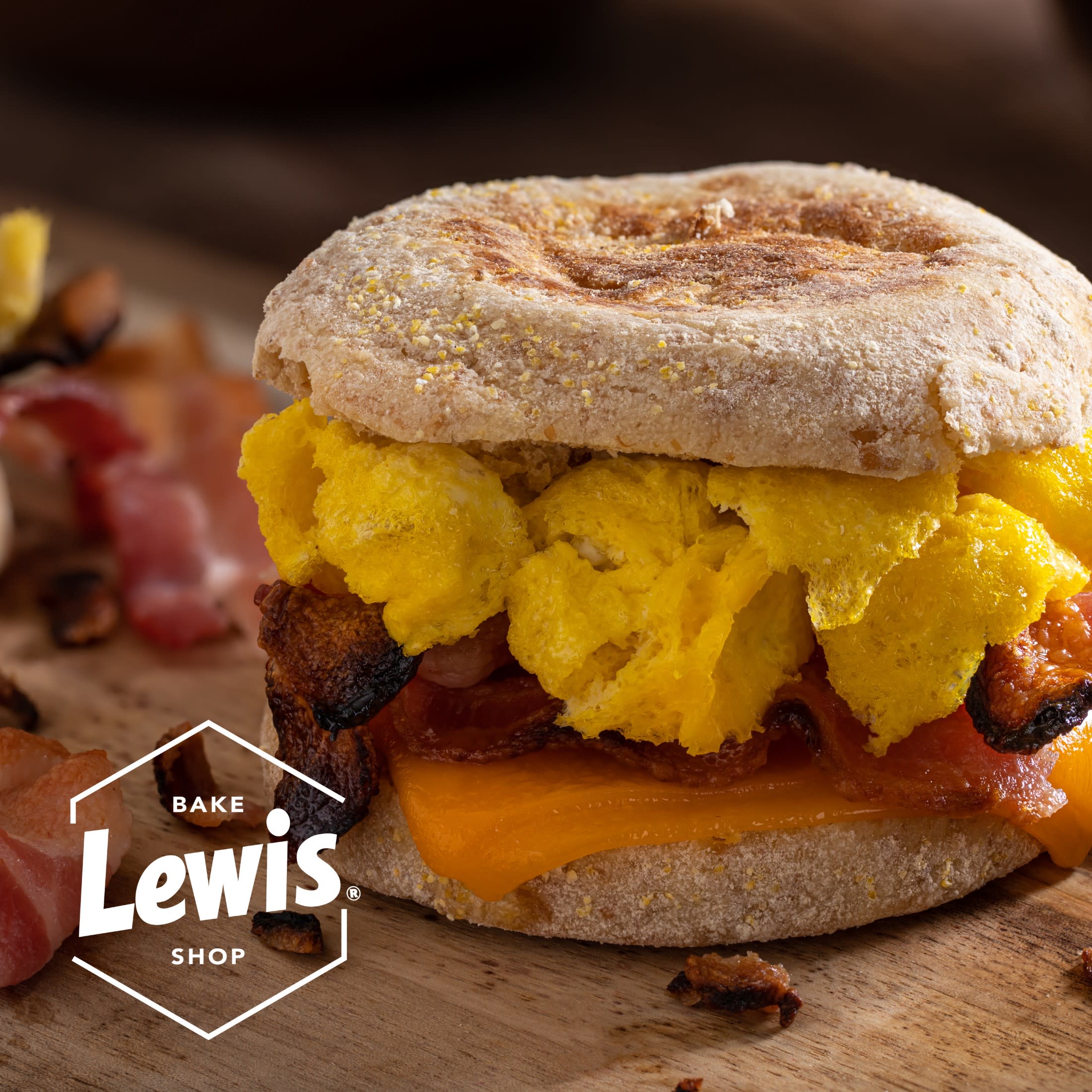 Lewis Bake Shop Healthy Life Multi-Grain English Muffins, 8 oz, 4 Count thumbnail 2