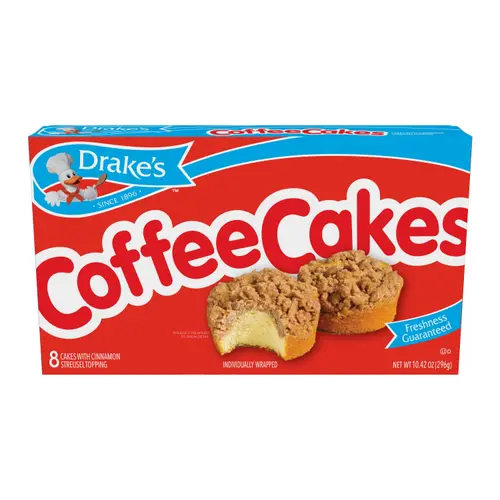 Drake's Coffee Cakes, 8 Count, 10.42 oz