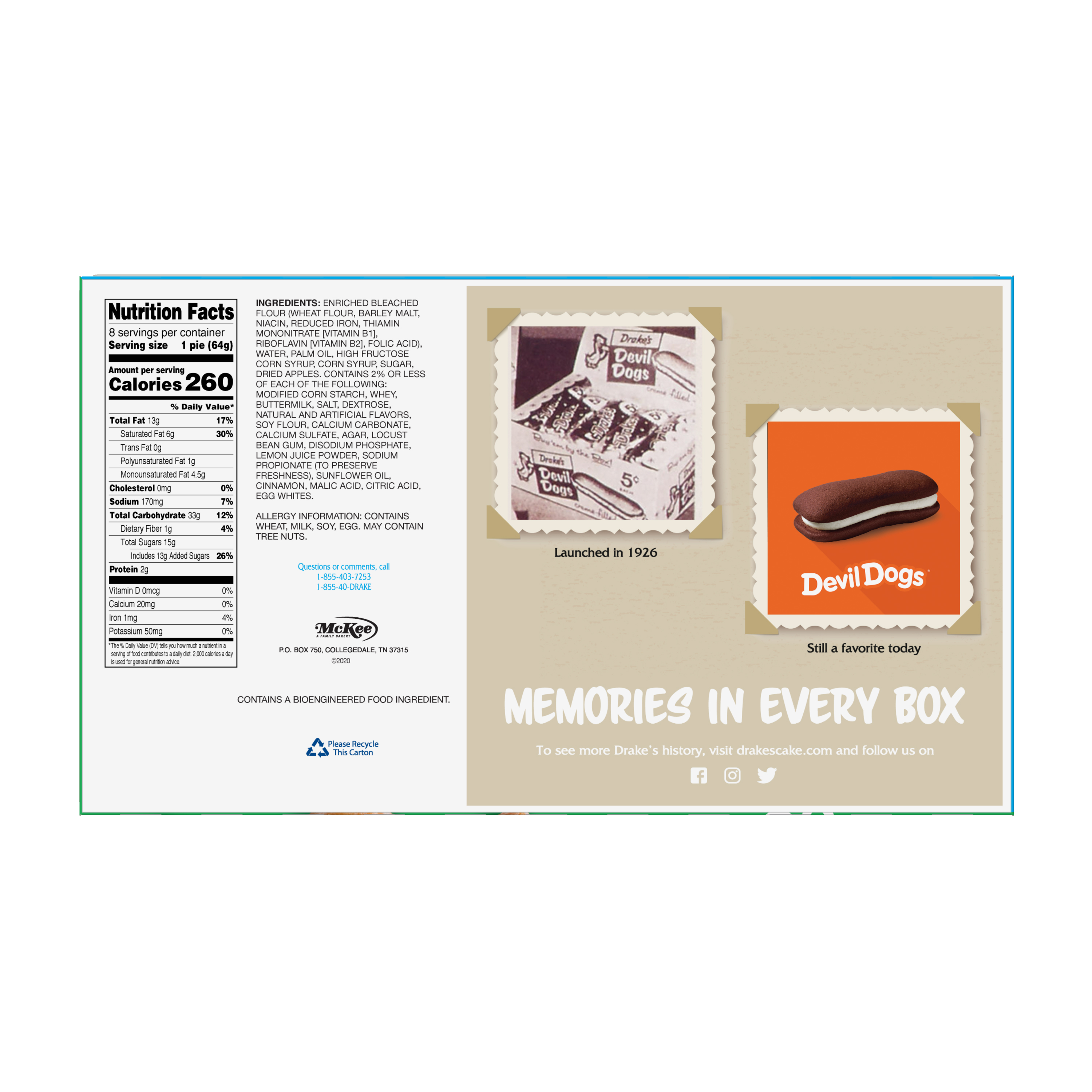 Drake's Apple Fruit Pies, 8 Count, 18.04 oz thumbnail 4