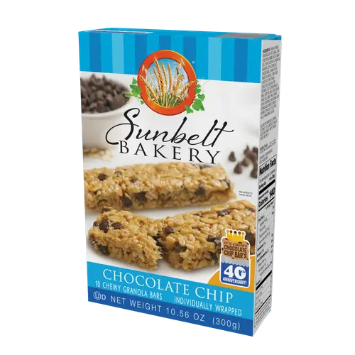 Sunbelt Bakery Family Pack Chocolate Chip Chewy Granola Bars, 10 Count thumbnail 3