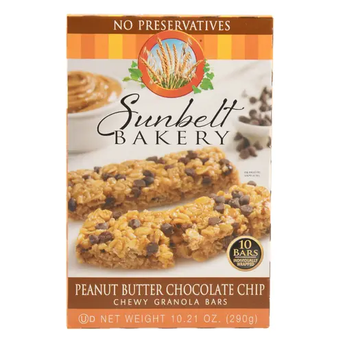 Sunbelt Bakery Chewy Granola Bars, Peanut Butter Chocolate Chip, 10 Ct thumbnail 2