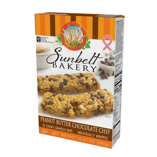 Sunbelt Bakery Chewy Granola Bars, Peanut Butter Chocolate Chip, 10 Ct thumbnail 3