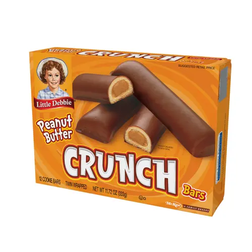 Little Debbie Peanut Butter Crunch Bars, 11.72 oz (12 count) thumbnail 3