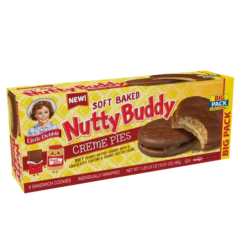 Little Debbie Big Pack Nutty Buddy Creme Pies