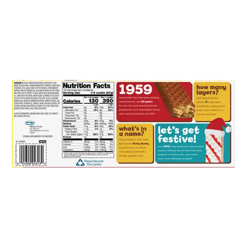 Little Debbie Big Pack Nutty Buddy Creme Pies thumbnail 4