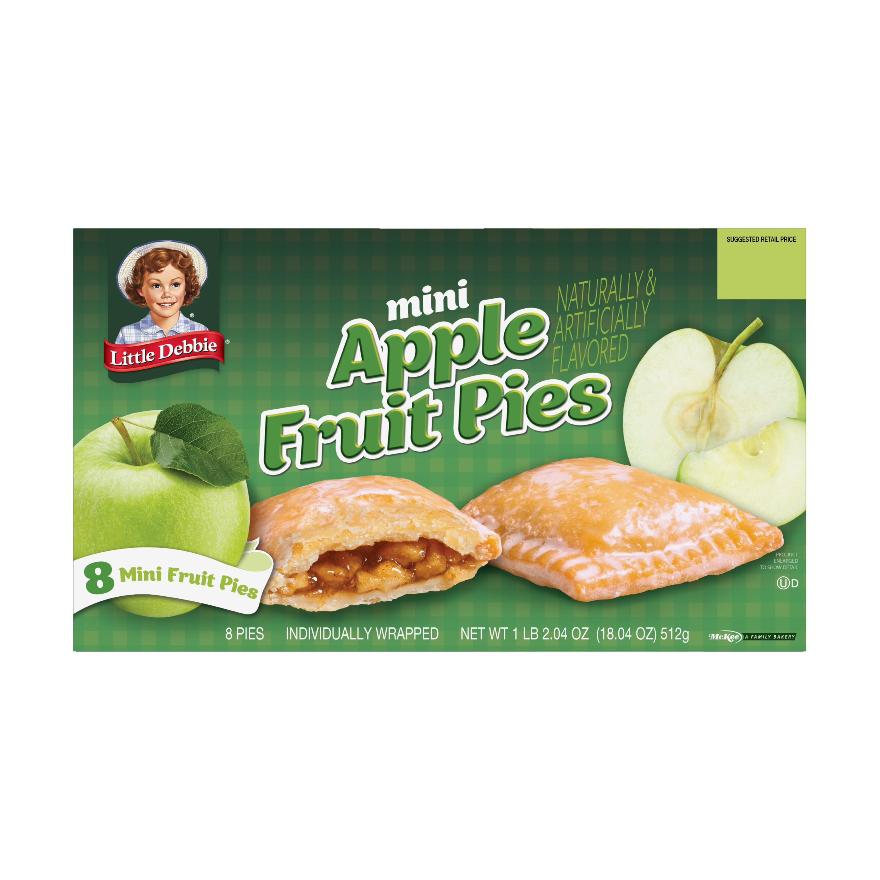 Little Debbie Apple Fruit Pies, 18.04 oz (8 Count) thumbnail 2