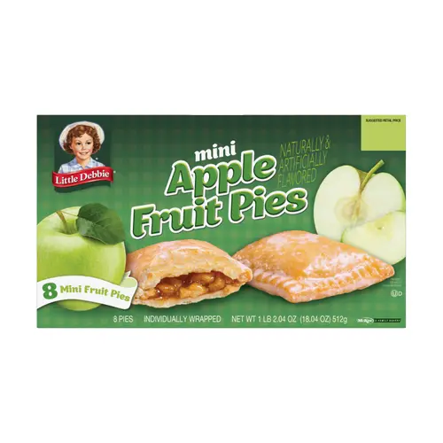 Little Debbie Apple Fruit Pies, 18.04 oz (8 Count) thumbnail 2