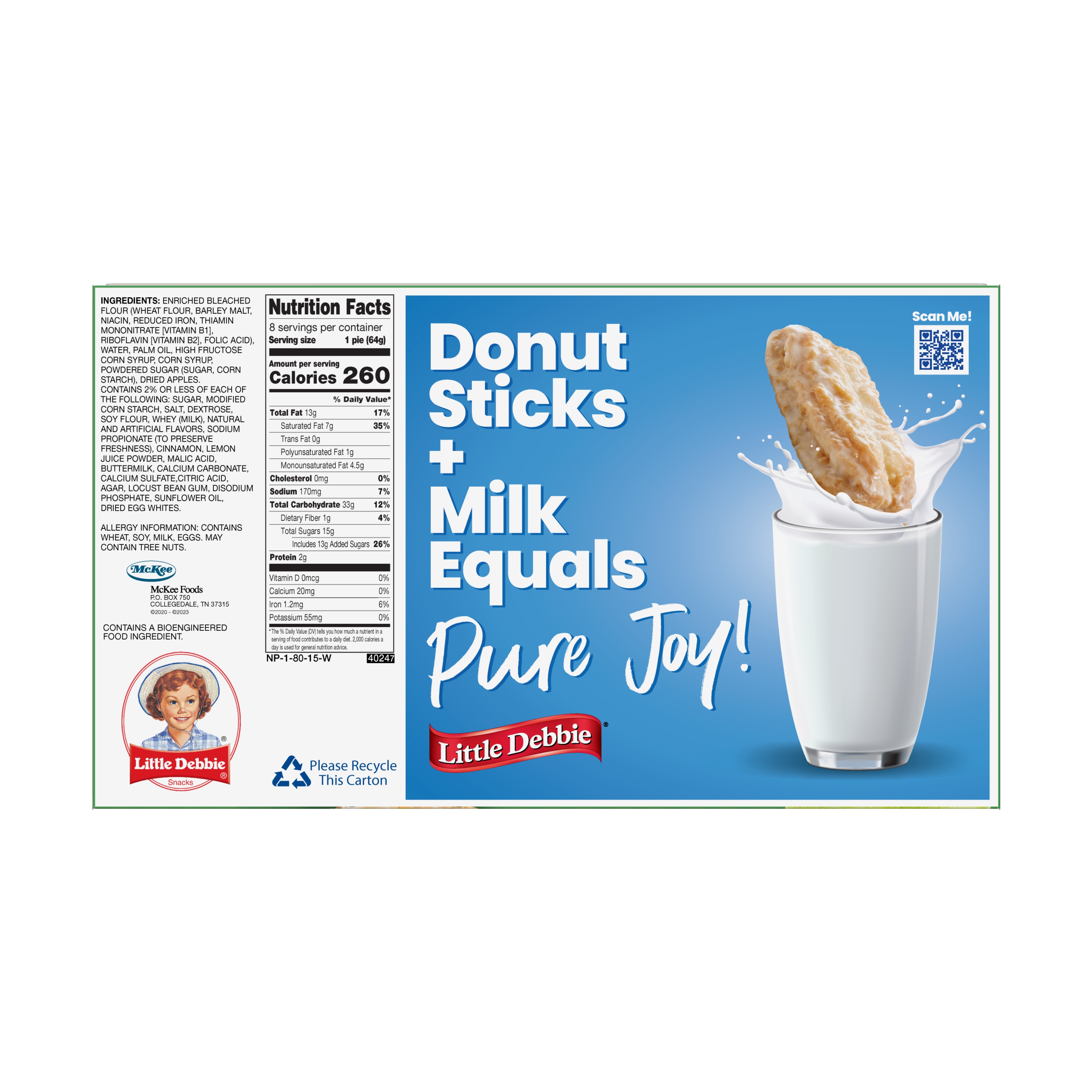 Little Debbie Apple Fruit Pies, 18.04 oz (8 Count) thumbnail 4