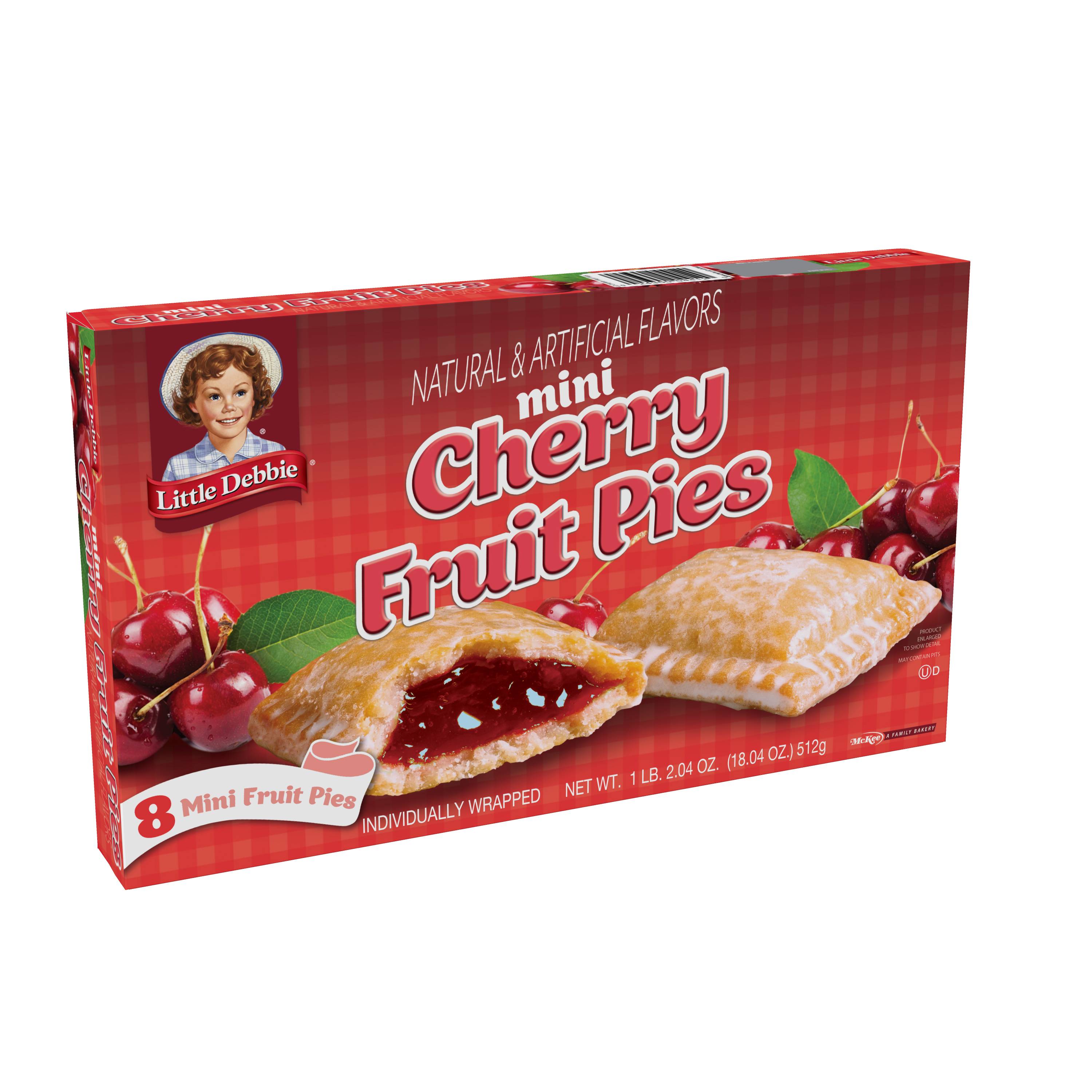 Little Debbie Cherry Fruit Pies, 18.04 oz (8 Count)