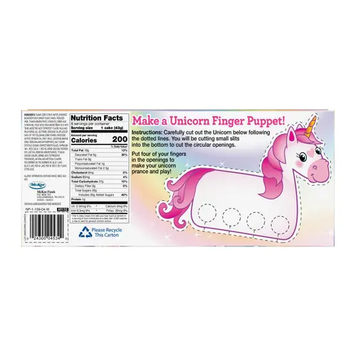 Little Debbie Strawberry Unicorn Cakes, 8 Count, 12.15 oz thumbnail 4