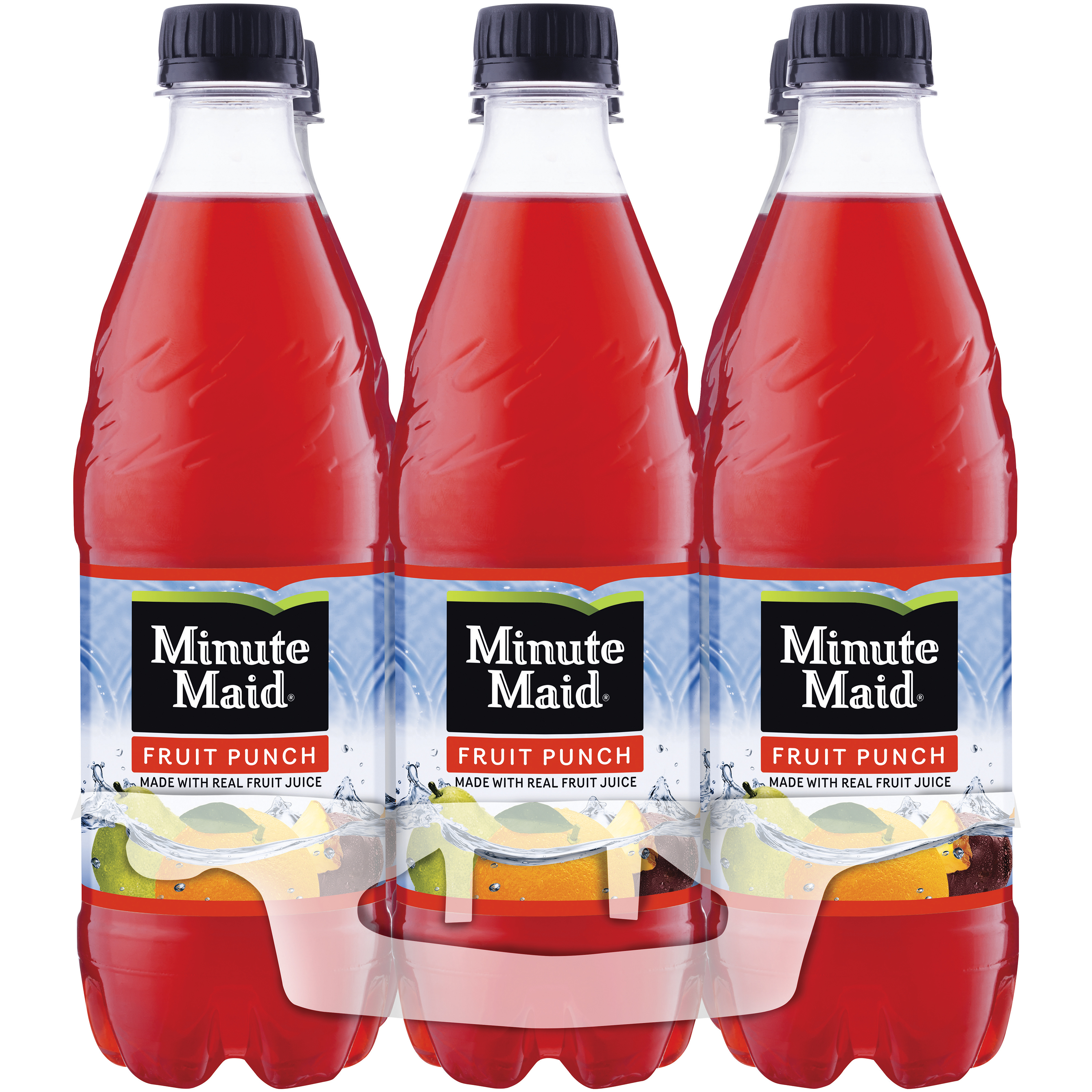 Minute Maid Fruit Punch Juice, 16.9 fl oz, 6 Bottles