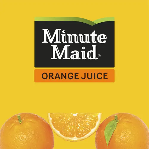 Minute Maid Orange Fruit Juice Drink, 10 fl oz, 6 Bottles thumbnail 3