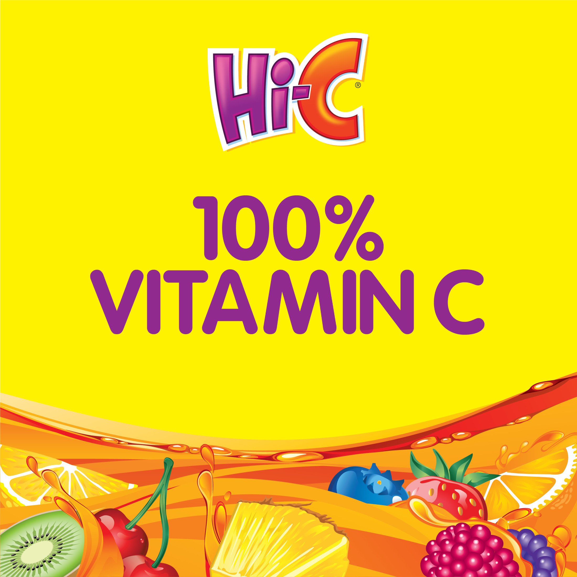Hi-C Orange Lavaburst Fruit Juice, 6 fl oz, 8 Juice Boxes thumbnail 4