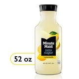 Minute Maid Zero Sugar Calorie Lemonade Juice, 52 fl oz Bottle