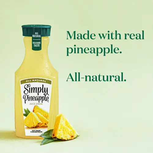 Simply Pineapple Bottle, 52 fl oz thumbnail 2