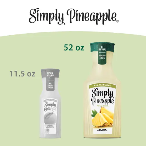 Simply Pineapple Bottle, 52 fl oz thumbnail 4