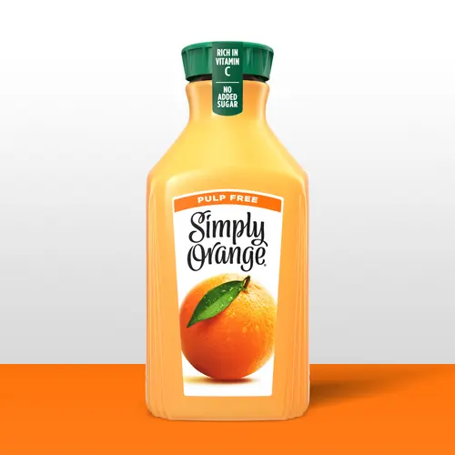 Simply Orange Pulp Free Orange Juice, 76 fl oz thumbnail 2