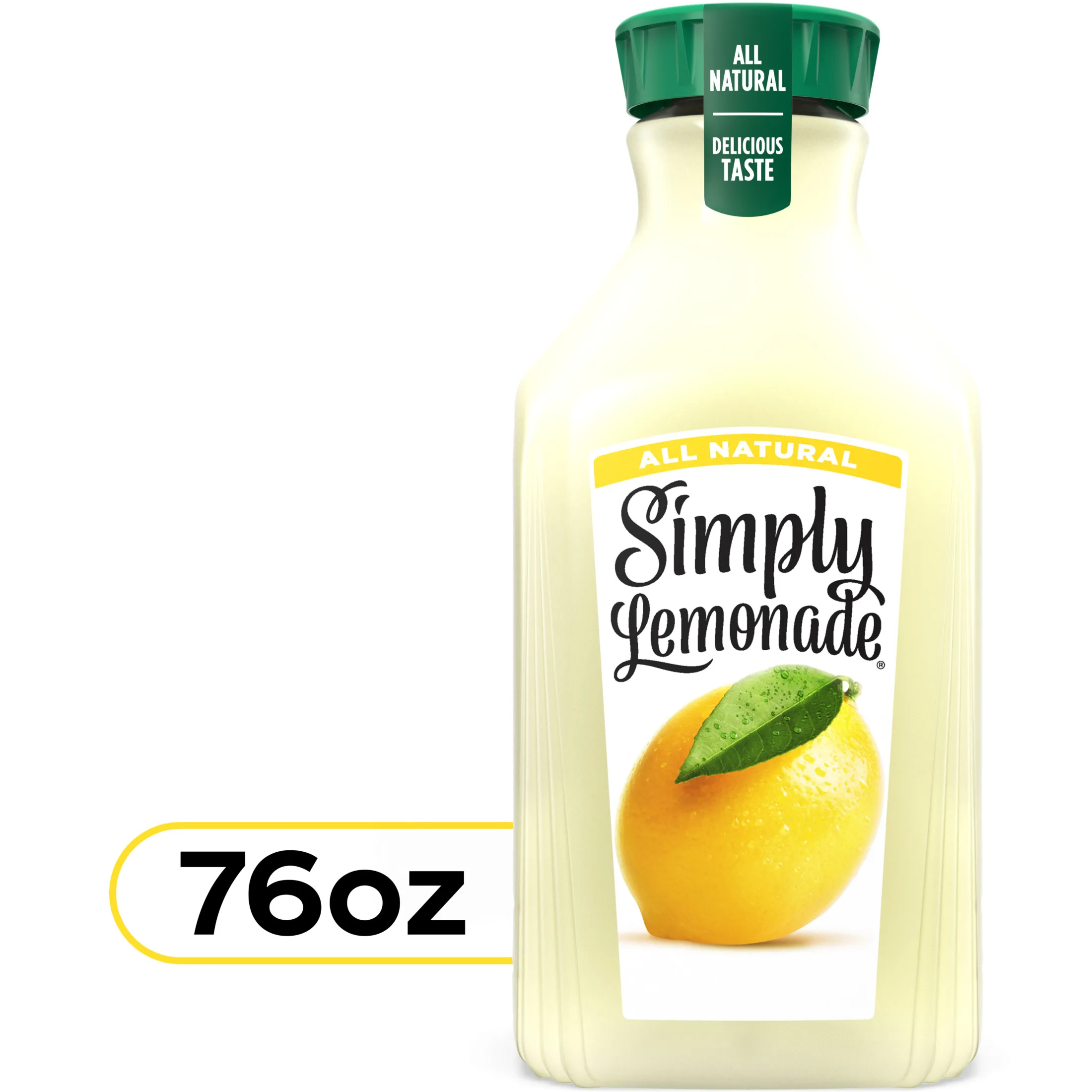 Simply Lemonade, All Natural Non-GMO, 76 fl oz Bottle