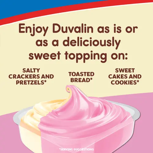 Ricolino Duvalin Strawberry and Vanilla Candy Spread, 9.36 oz, 18 Count Box thumbnail 4