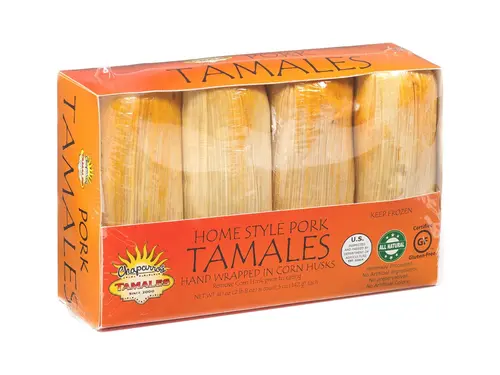 Chaparros Tamales, Gluten Free, 8 pack, 5 Oz (Frozen) thumbnail 2