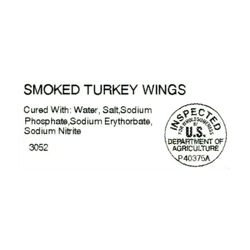 Villari Brothers Hickory Smoked Cut Turkey Wings, Gluten Free, 1.75lb -2.5lb Tray Pack thumbnail 4