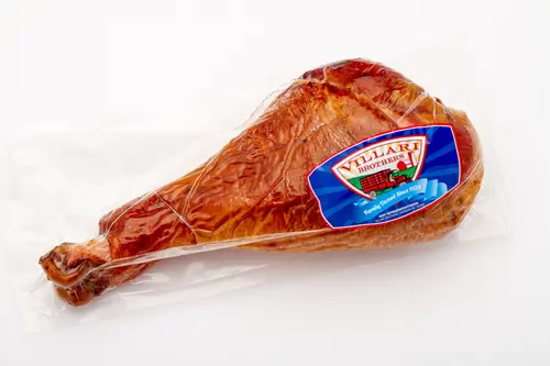 Villari Brothers Hickory Smoked Whole Turkey Drumstick, Gluten Free, 1.375lb -2.5lb Vacuum Pack thumbnail 4
