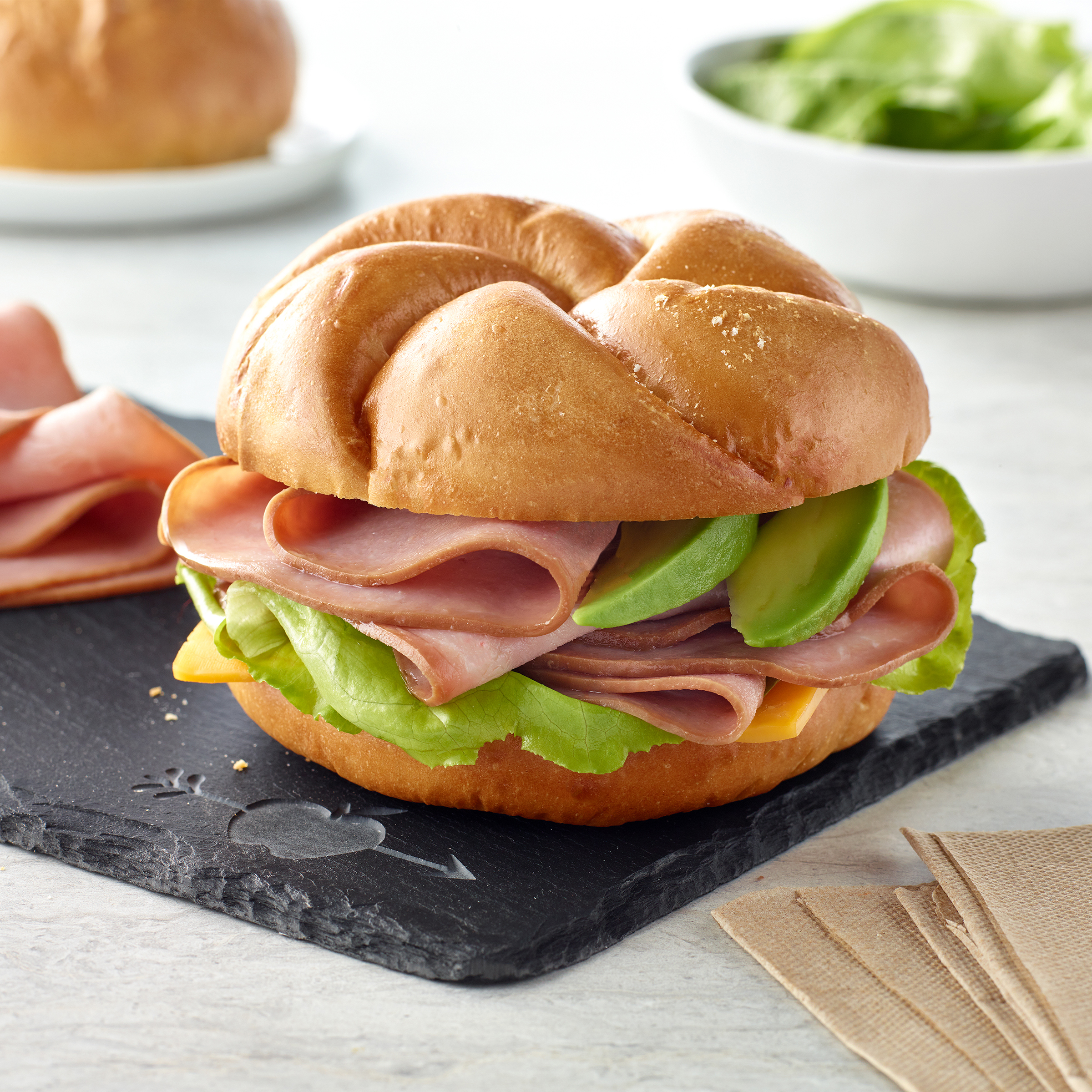 Applegate Naturals, Black Forest Uncured Ham, 70 Cal, 12g Protein, 7 oz Bag (Refrigerated) thumbnail 4