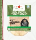 Applegate Naturals, Oven Roasted Turkey Breast Sliced, 50 Cal, 7oz Tray (Refrigerated)