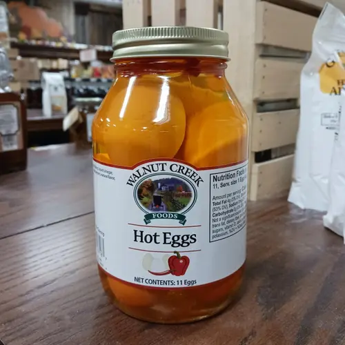 Walnut Creek Foods Ready to Eat USA Made Amish Hot Eggs 32 Oz thumbnail 2
