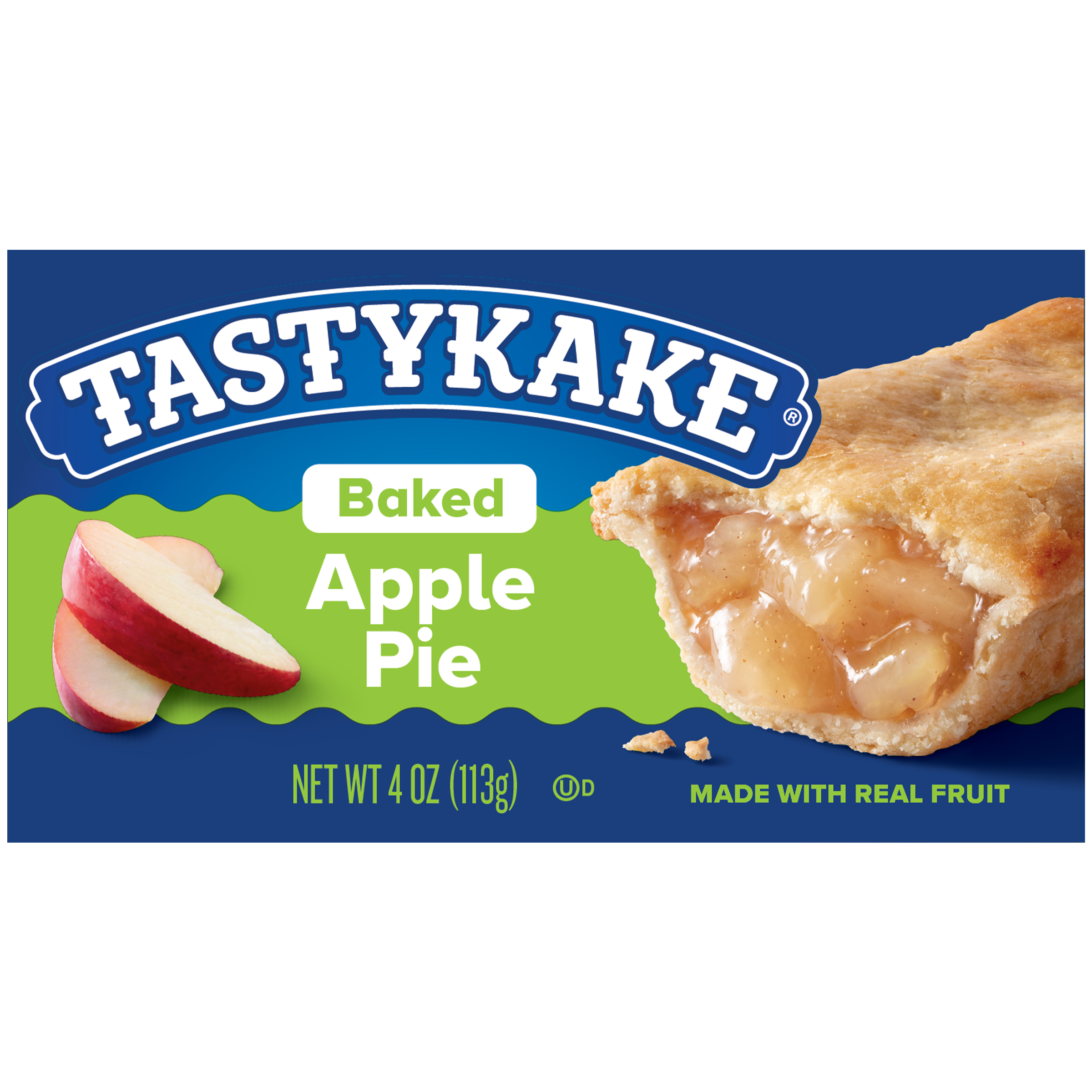 Tastykake Baked Apple Pie, Individually Wrapped Soft Baked Crust Fruit Pie, 4 ounce thumbnail 2