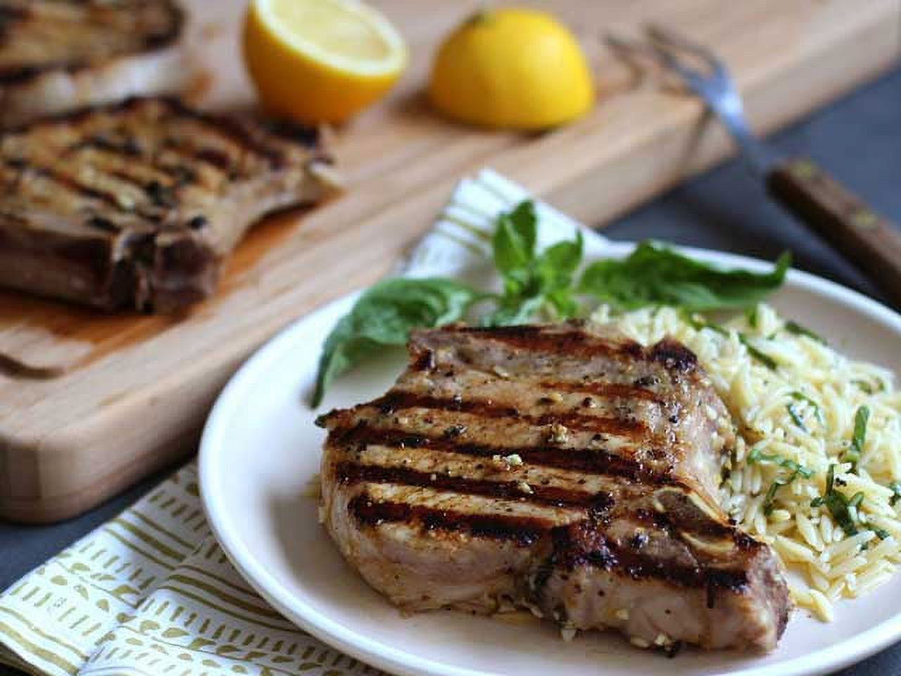 Pork Center Cut Loin Chops Bone-In, 1.1 - 2.6 lb Tray thumbnail 3