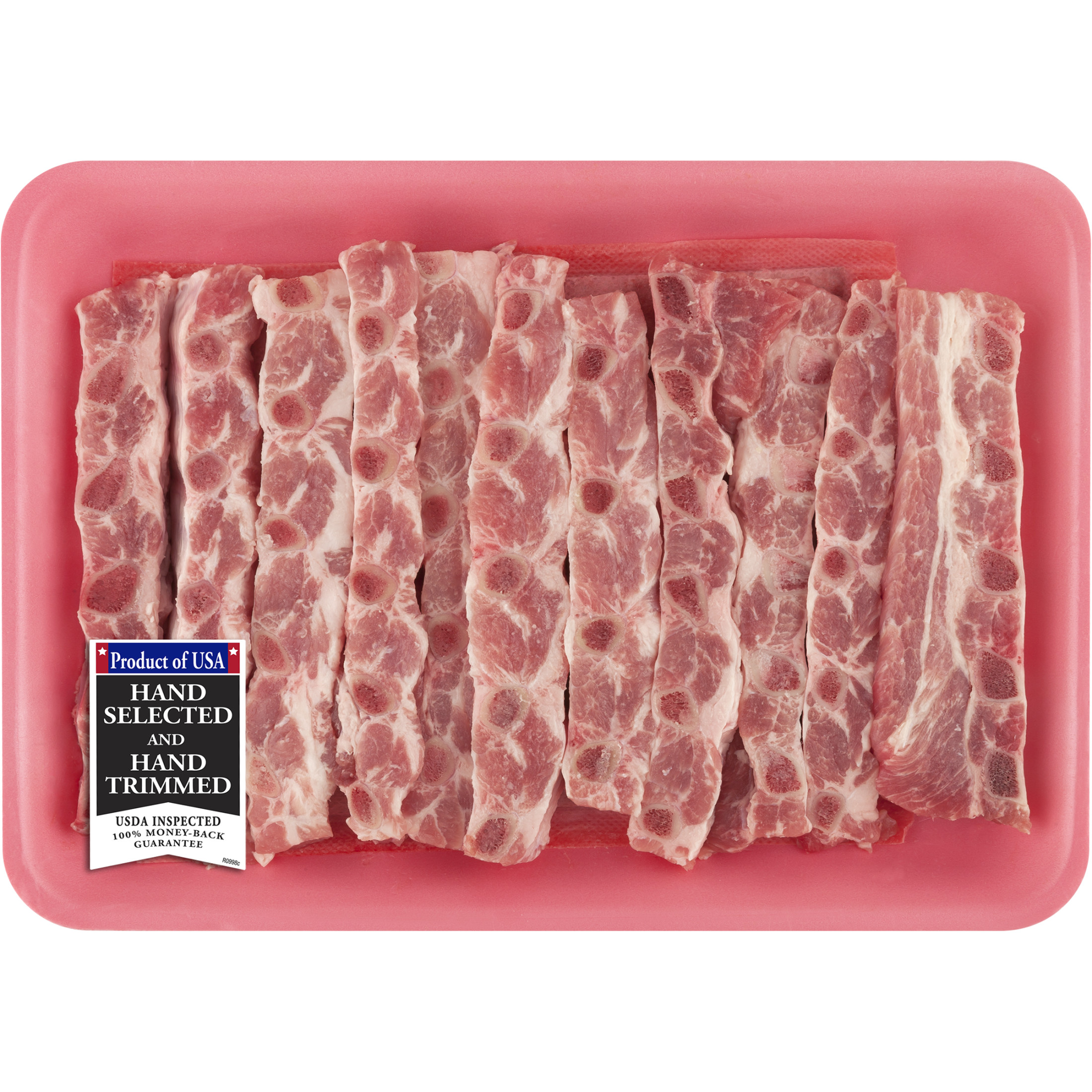 Pork Rib Pieces Bone-In, 1.05 - 3.15lb lb Tray