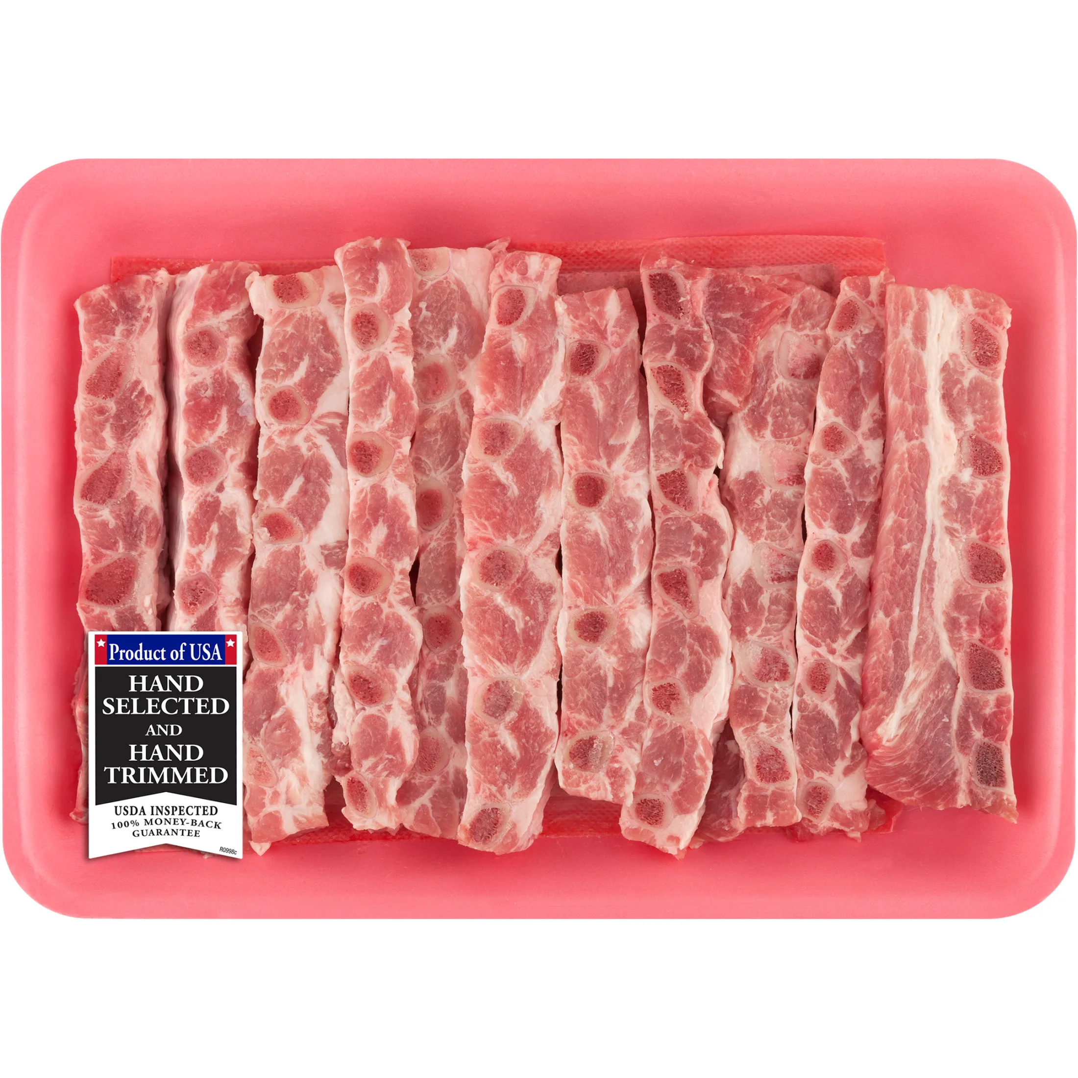Pork Rib Pieces Bone-In, 1.05 - 3.15lb lb Tray