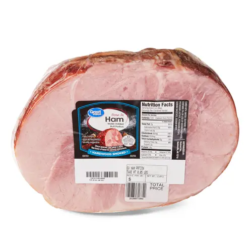 Great Value Bone-In Ham, 4.5 - 15.8 lb
