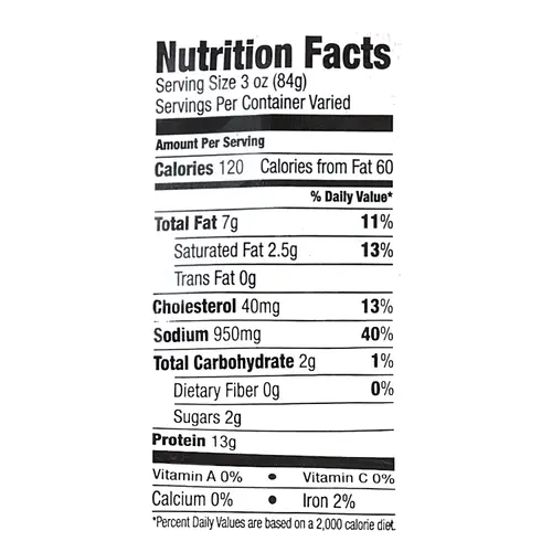 Great Value Bone-In Ham, 4.5 - 15.8 lb thumbnail 3