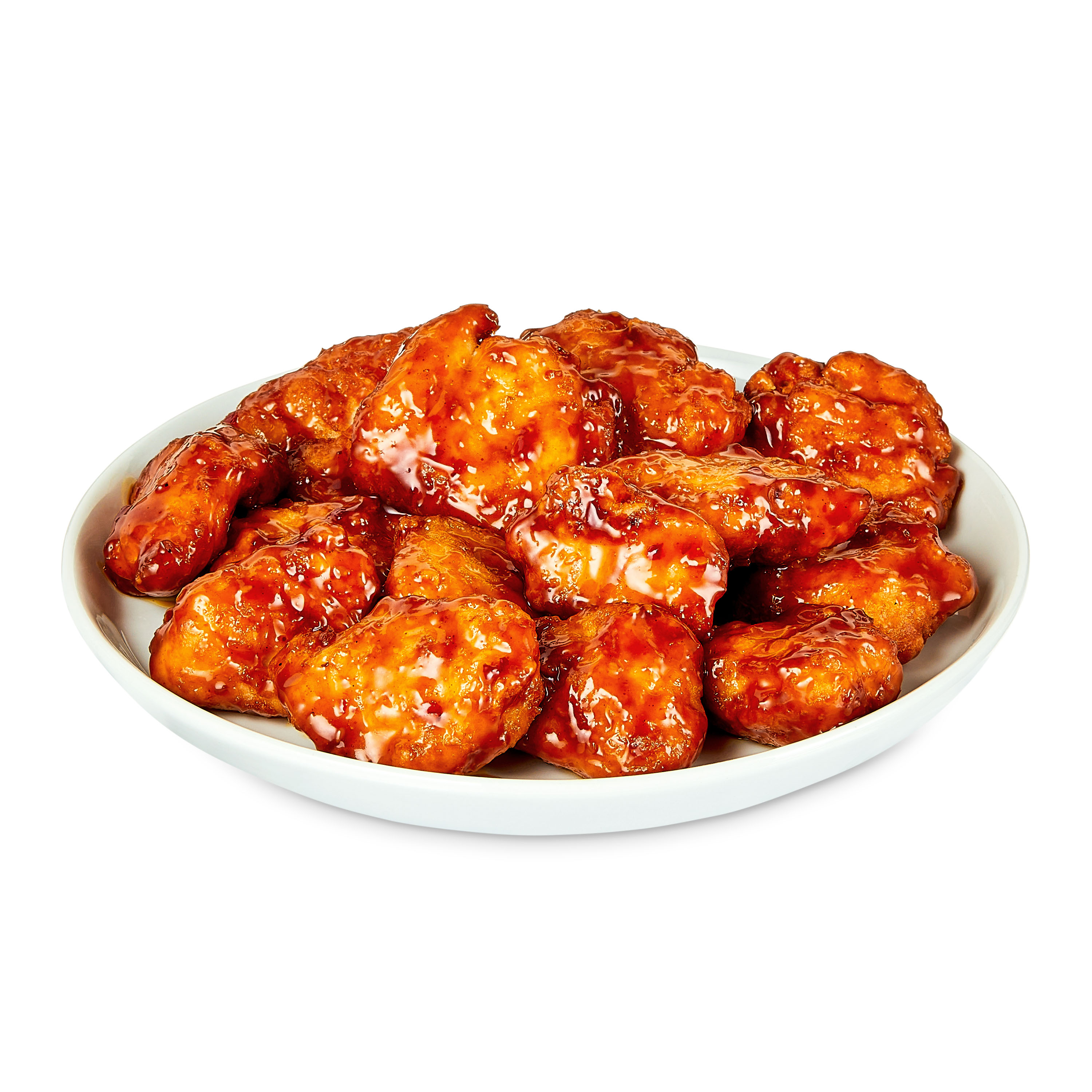 Freshness Guaranteed Fresh, Hot & Ready-to-Eat Breaded Barbecue Boneless Chicken Wings, 8 Count