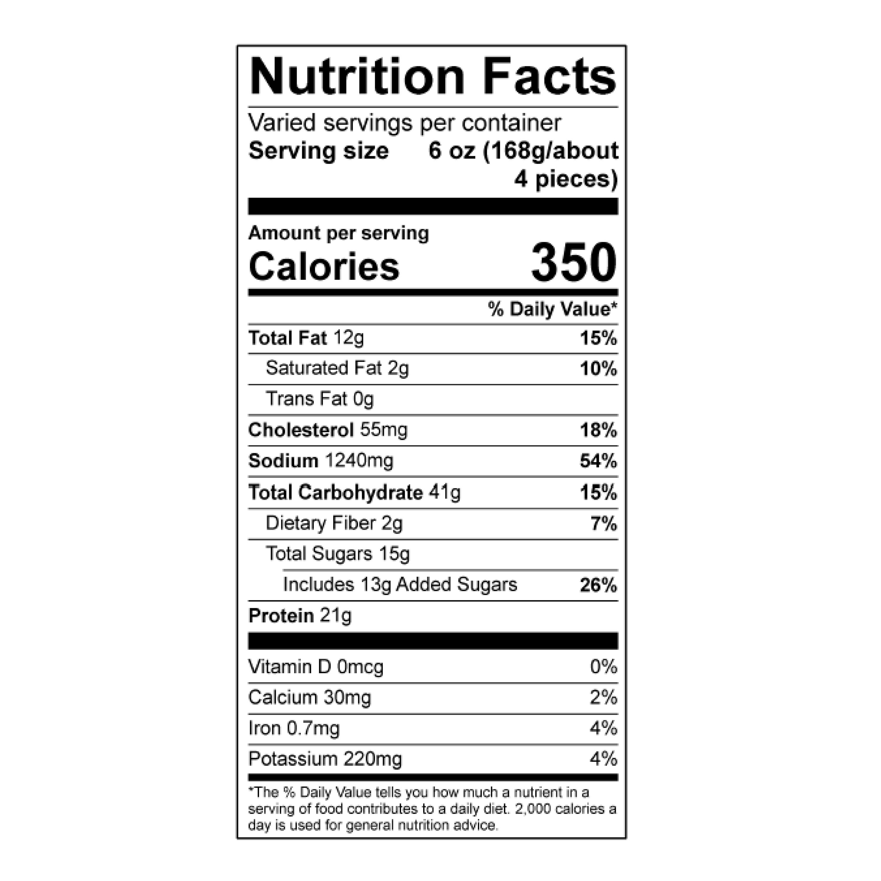 Freshness Guaranteed Fresh, Hot & Ready-to-Eat Breaded Barbecue Boneless Chicken Wings, 8 Count thumbnail 3