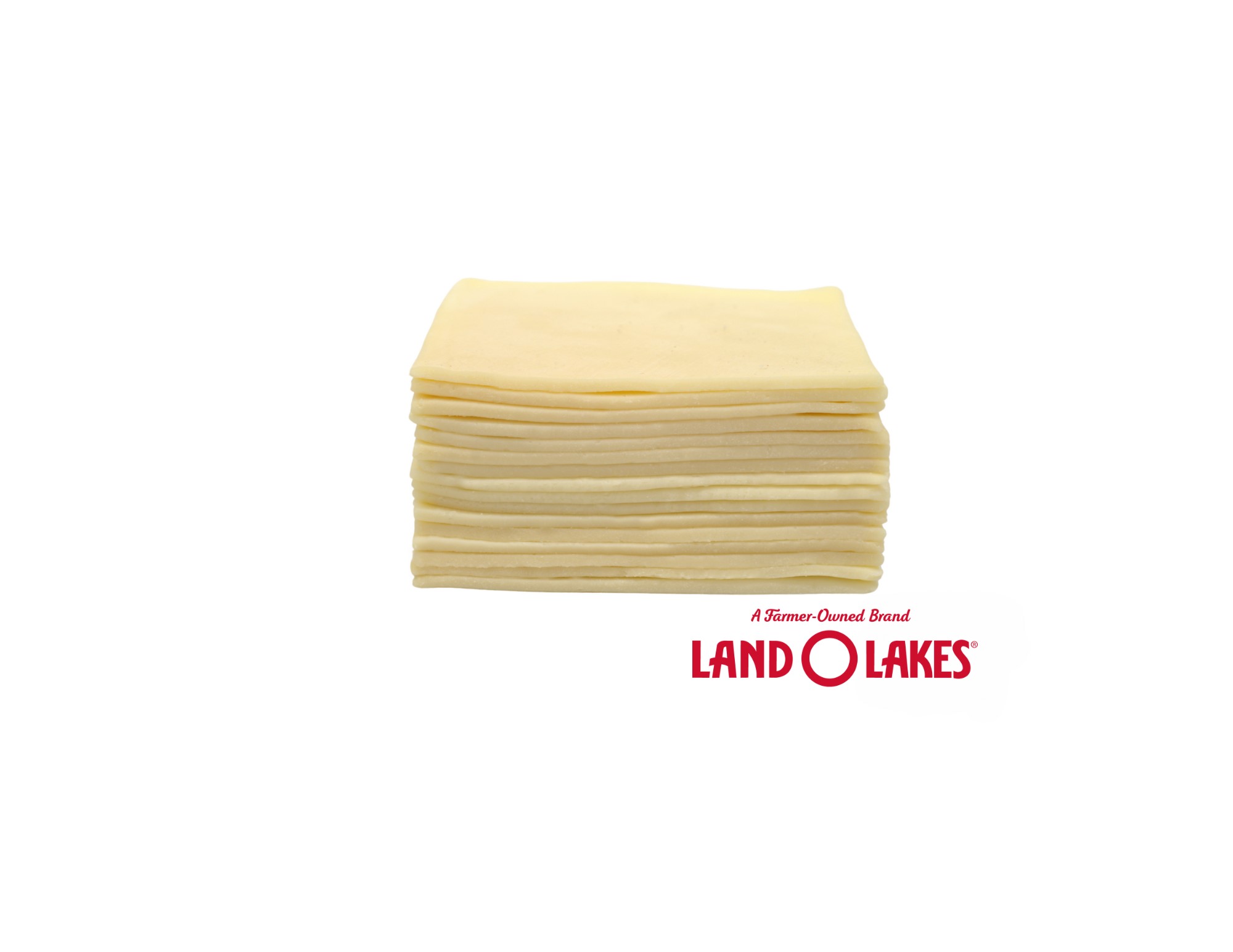 Land O Lakes White American Cheese, Sliced (Fresh, Plastic Bag) thumbnail 2
